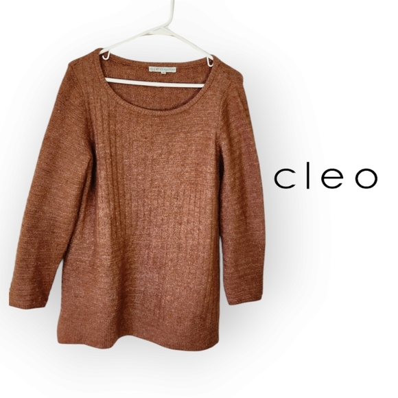 CLEO PETITES WOMENS MEDIUM SWEATER - Picture 5 of 6